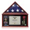 Shadow Box Flag Display Case Certificate Holder, 5' x 9' Funeral Memorial Flag